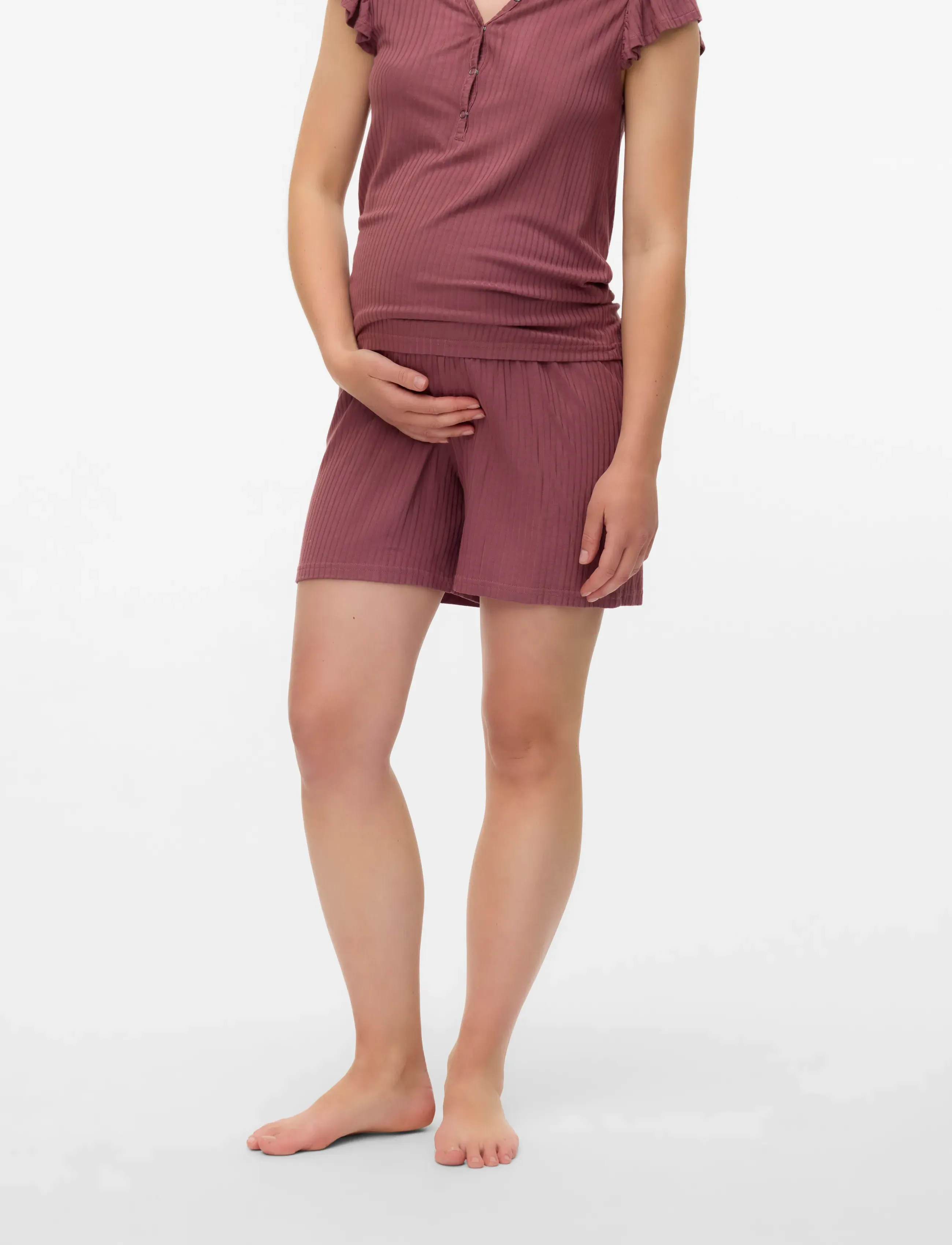 Mamalicious - MLTRINITY LIA JRS PYJAMAS SET 2F - rose brown - 5
