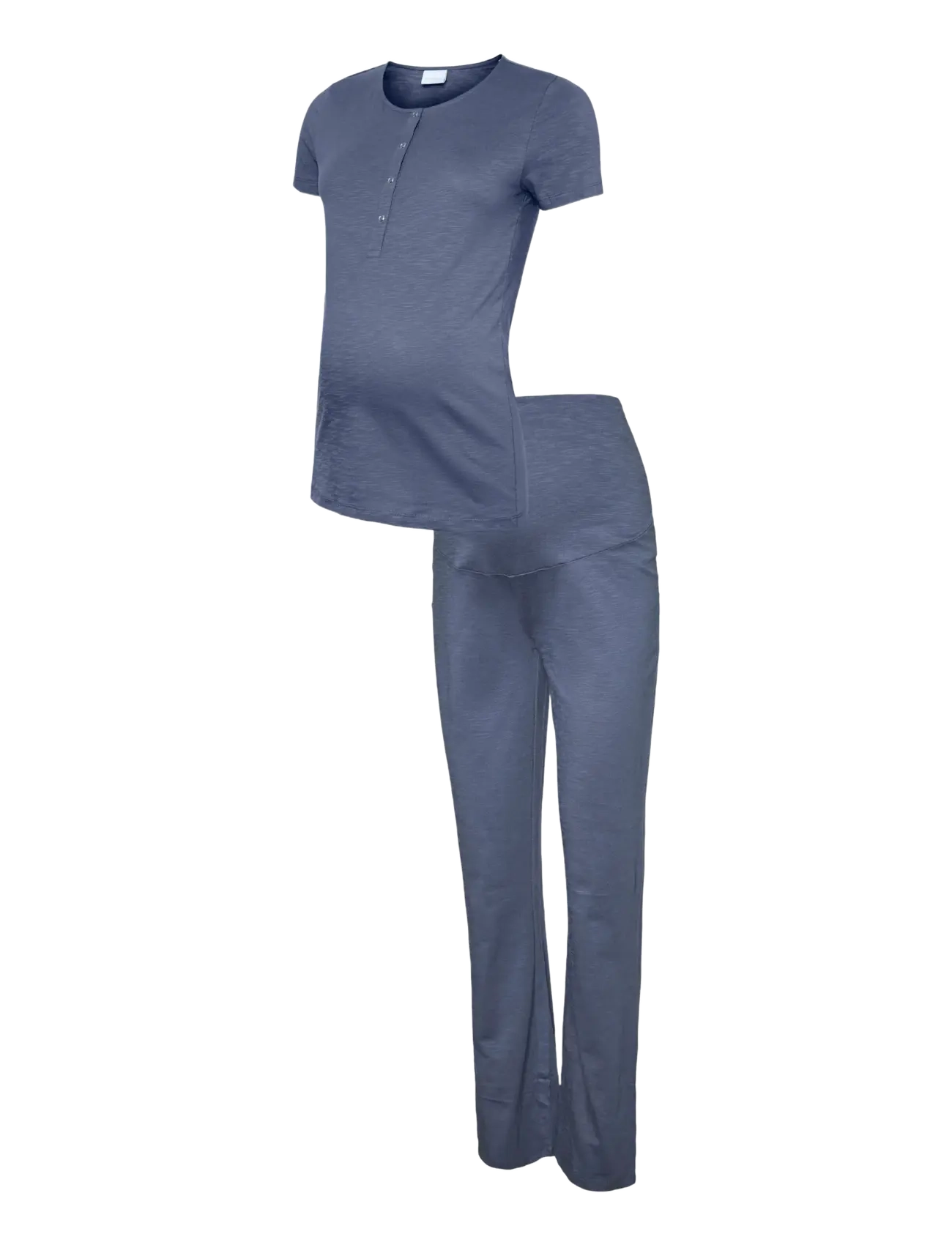 Mamalicious MLVIOLA LIA SS JRS PYJAMAS 2F - Puhkerõivad - NIGHTSHADOW BLUE / blue