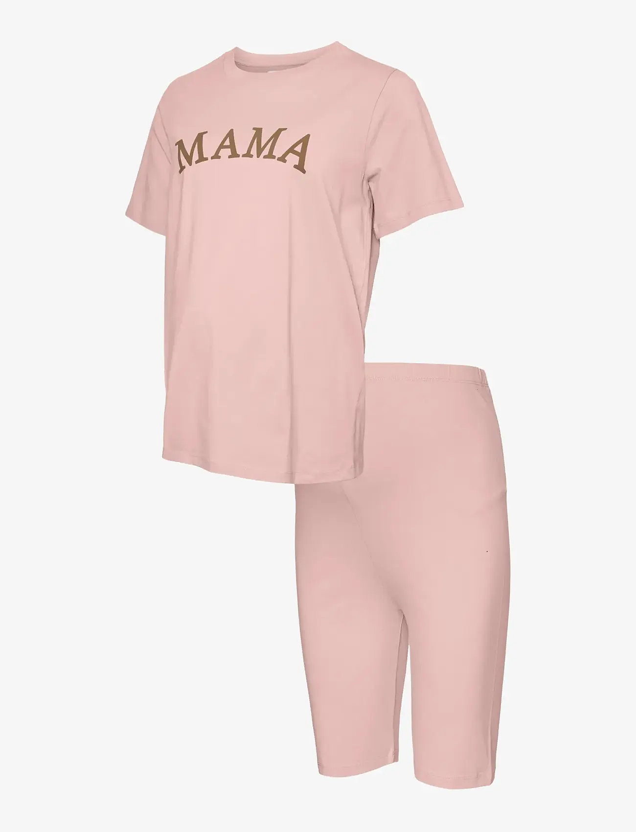 Mamalicious - MLKAJA STATEMENT LOUNGE SET - bottoms - pale mauve - 0