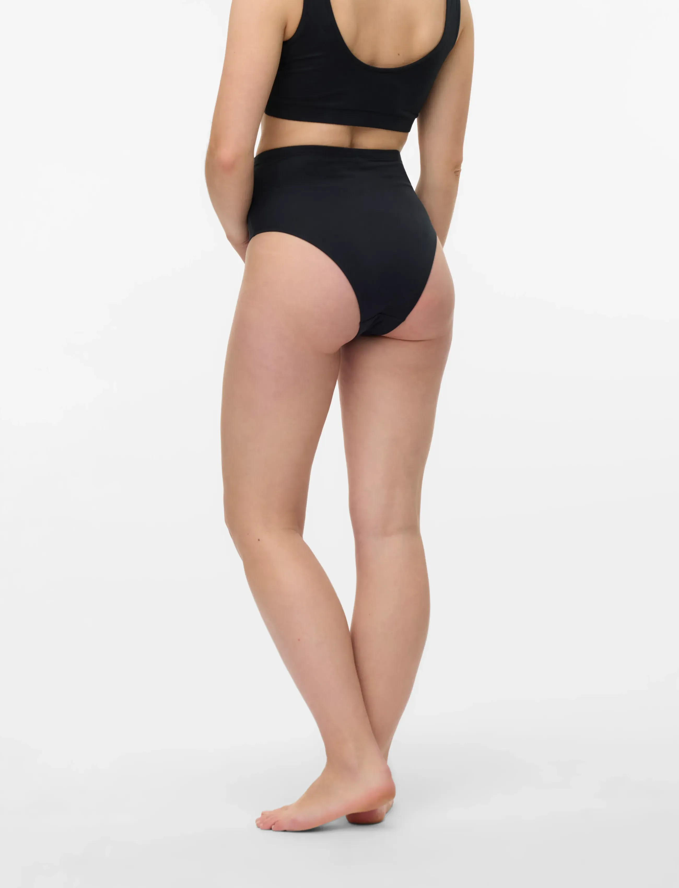 Mamalicious - MLMELISA HW PANTIES 3-P - lingerie - black - 3