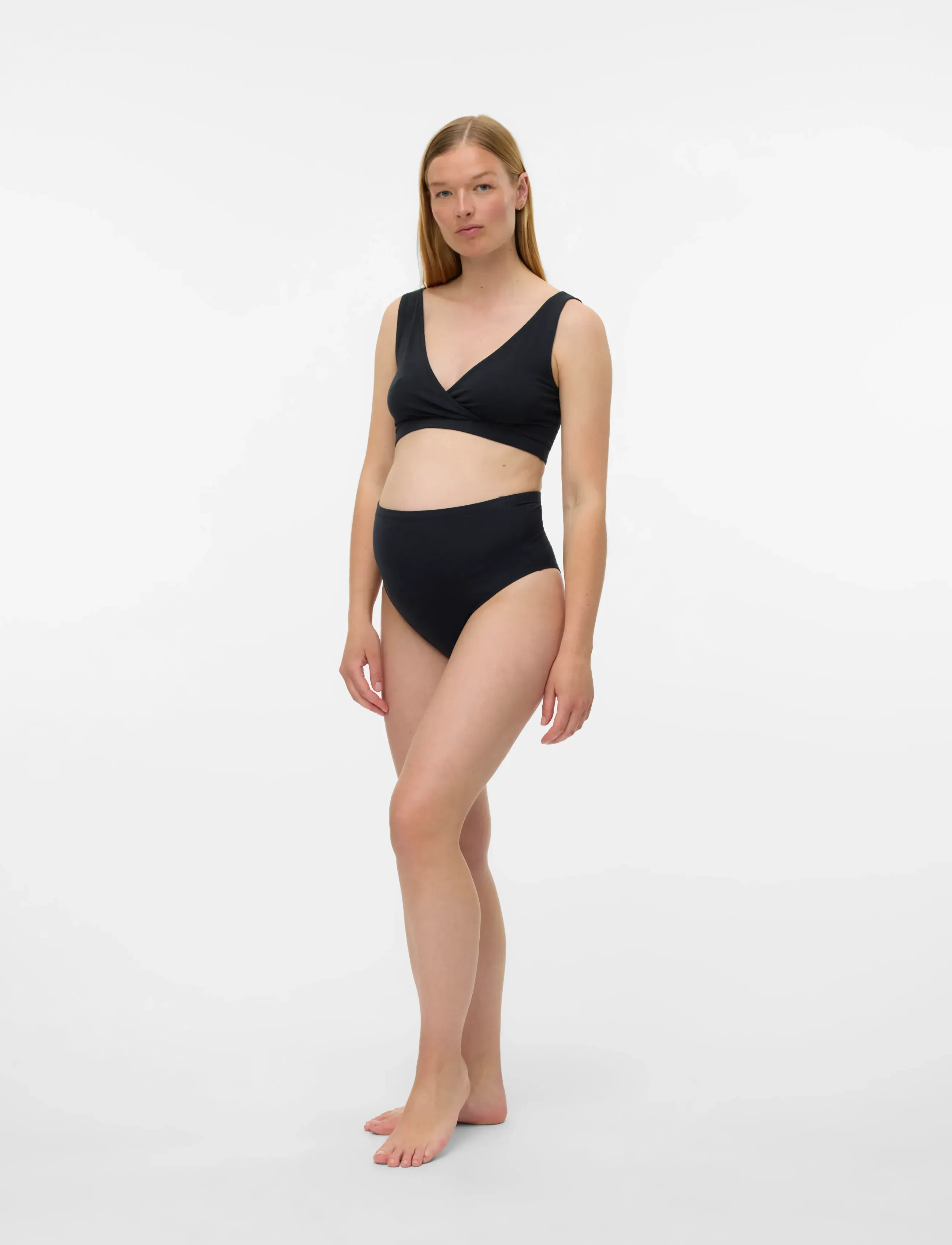 Mamalicious - MLMELISA HW PANTIES 3-P - lingerie - black - 4