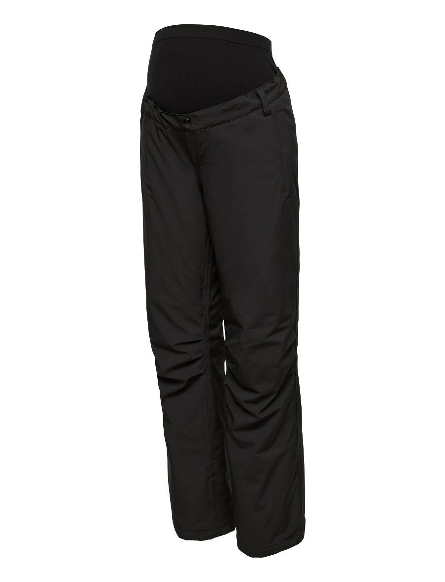 Mamalicious - MLHELLA PADDED WINTER PANT - joped ja mantlid - black - 1