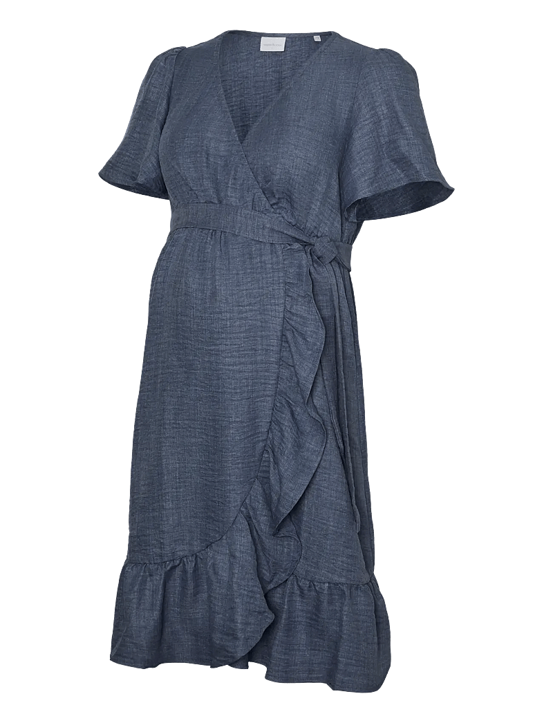 Mamalicious - MLLIFINA TESS ABK DRESS 2F - wickelkleider - wild wind - 1