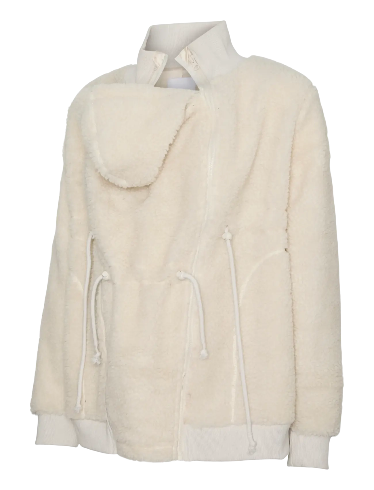 Mamalicious MLCARLY 3IN1 TEDDY JACKET - Ventetøj - BIRCH / cream