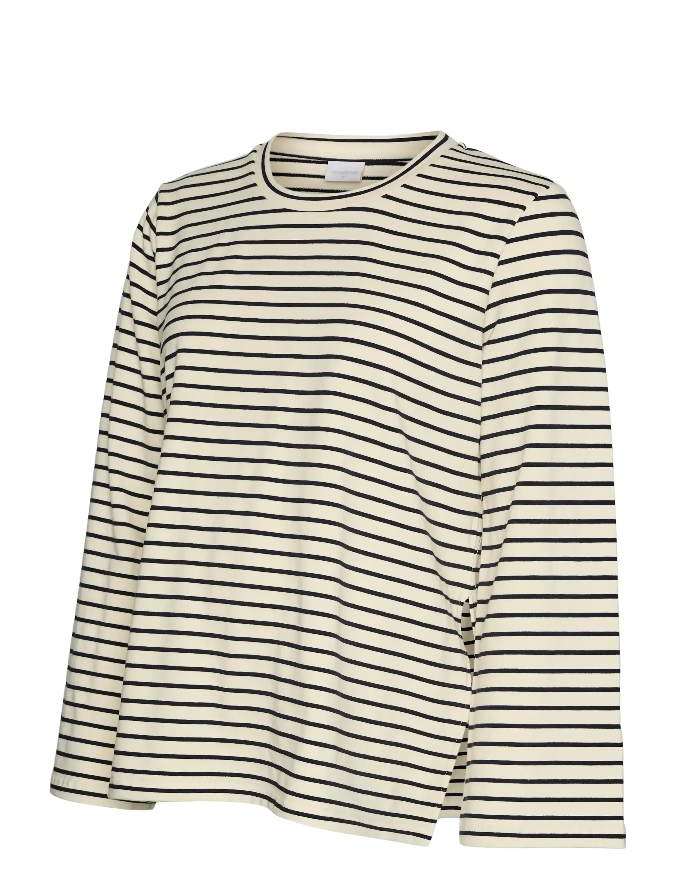 Mamalicious MLAMILA VITA LS JRS WIDE SLEEVE TOP 2F - T-Shirts & Tops - BIRCH / cream