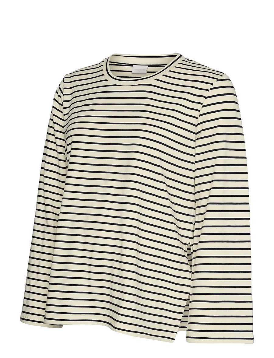 Mamalicious - MLAMILA VITA LS JRS WIDE SLEEVE TOP 2F - tops - birch - 0