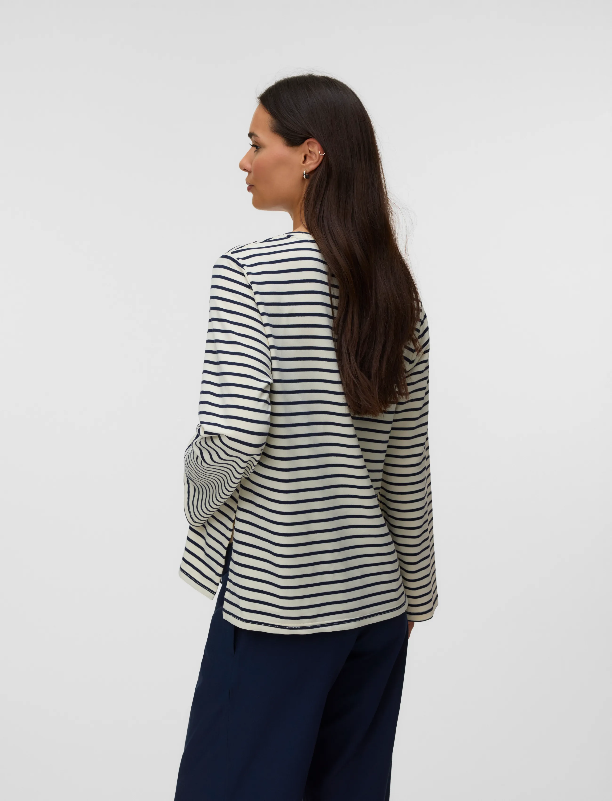 Mamalicious - MLAMILA VITA LS JRS WIDE SLEEVE TOP 2F - oberteile - birch - 2