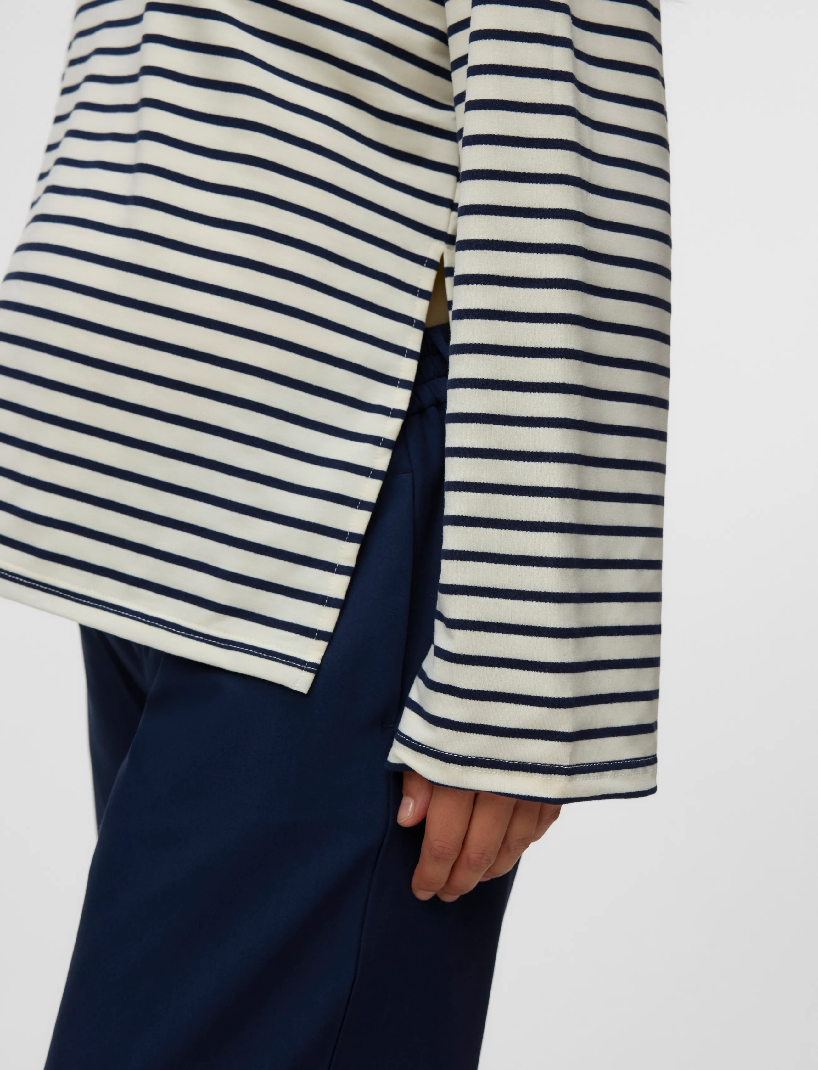 Mamalicious - MLAMILA VITA LS JRS WIDE SLEEVE TOP 2F - oberteile - birch - 4