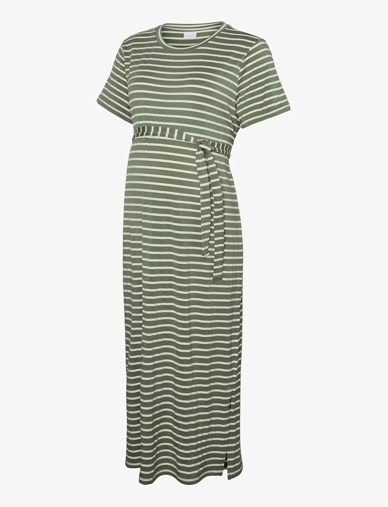 Mamalicious - MLAMILA SS JRS MIDI DRESS - sommarklänningar - sea spray - 1