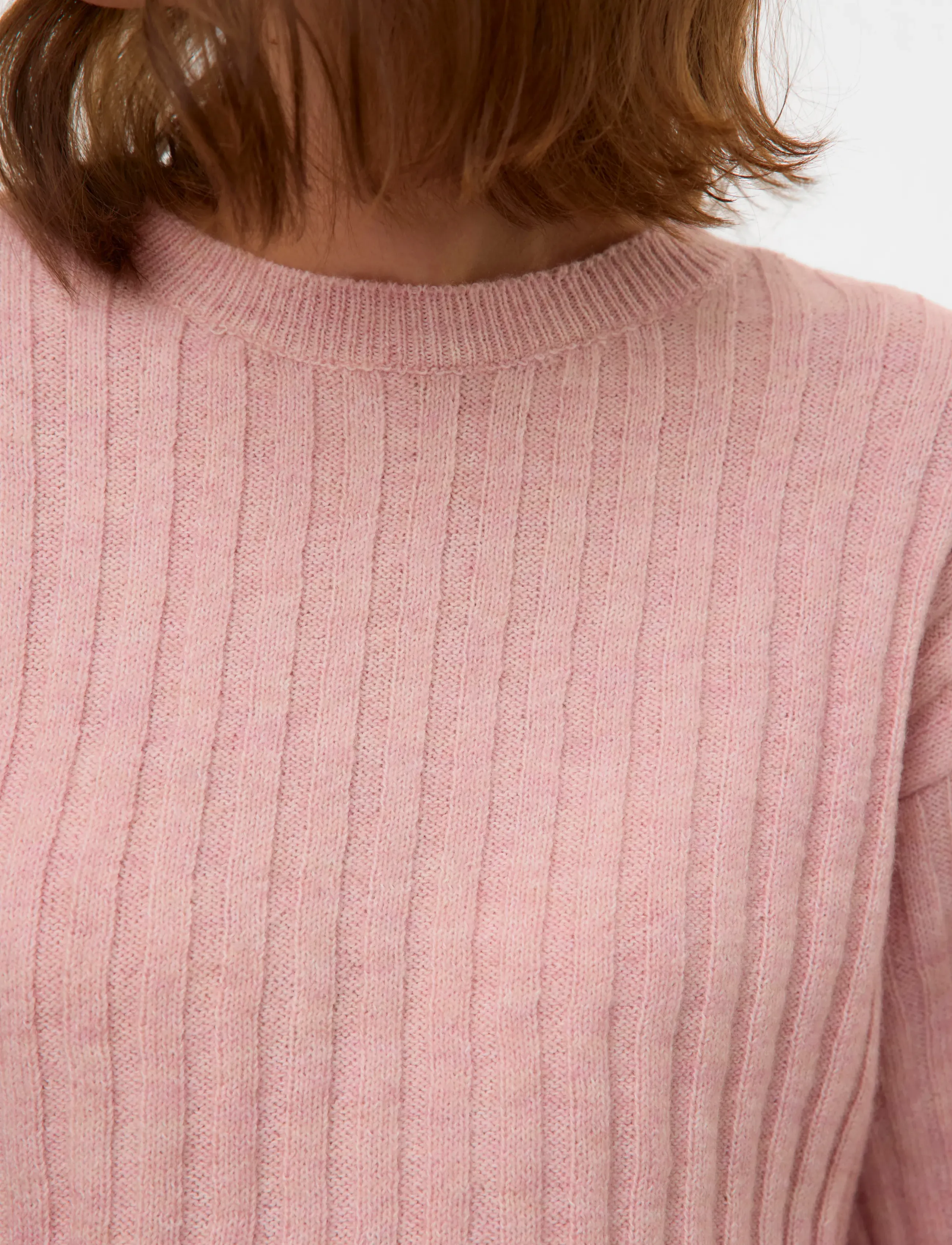 Mamalicious - MLMONIQUE L/S CROP KNIT TOP - oberteile - zephyr - 3