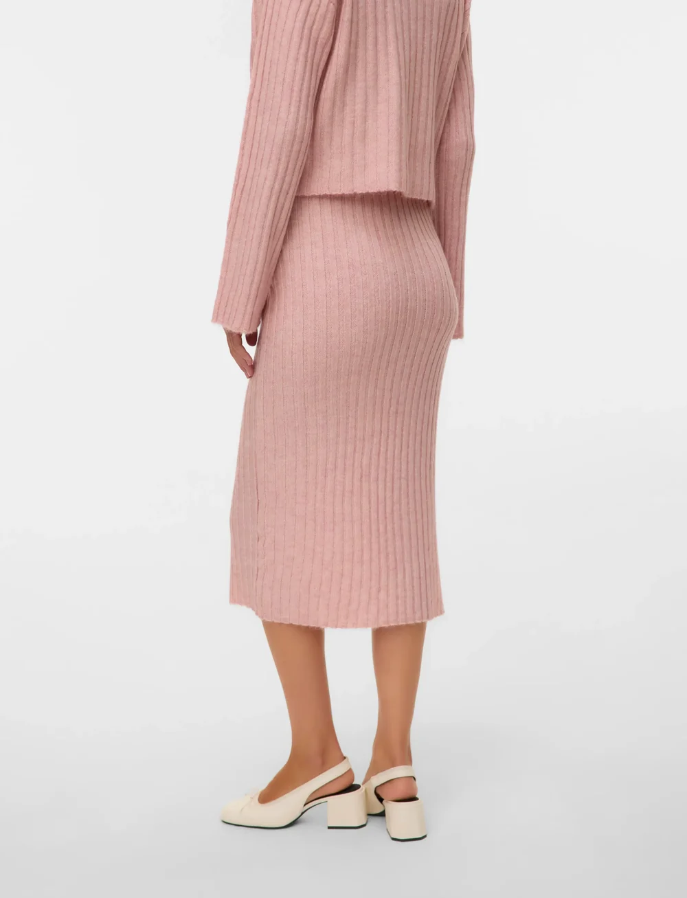 Mamalicious - MLMONIQUE HW KNIT SKIRT - underdele - zephyr - 2