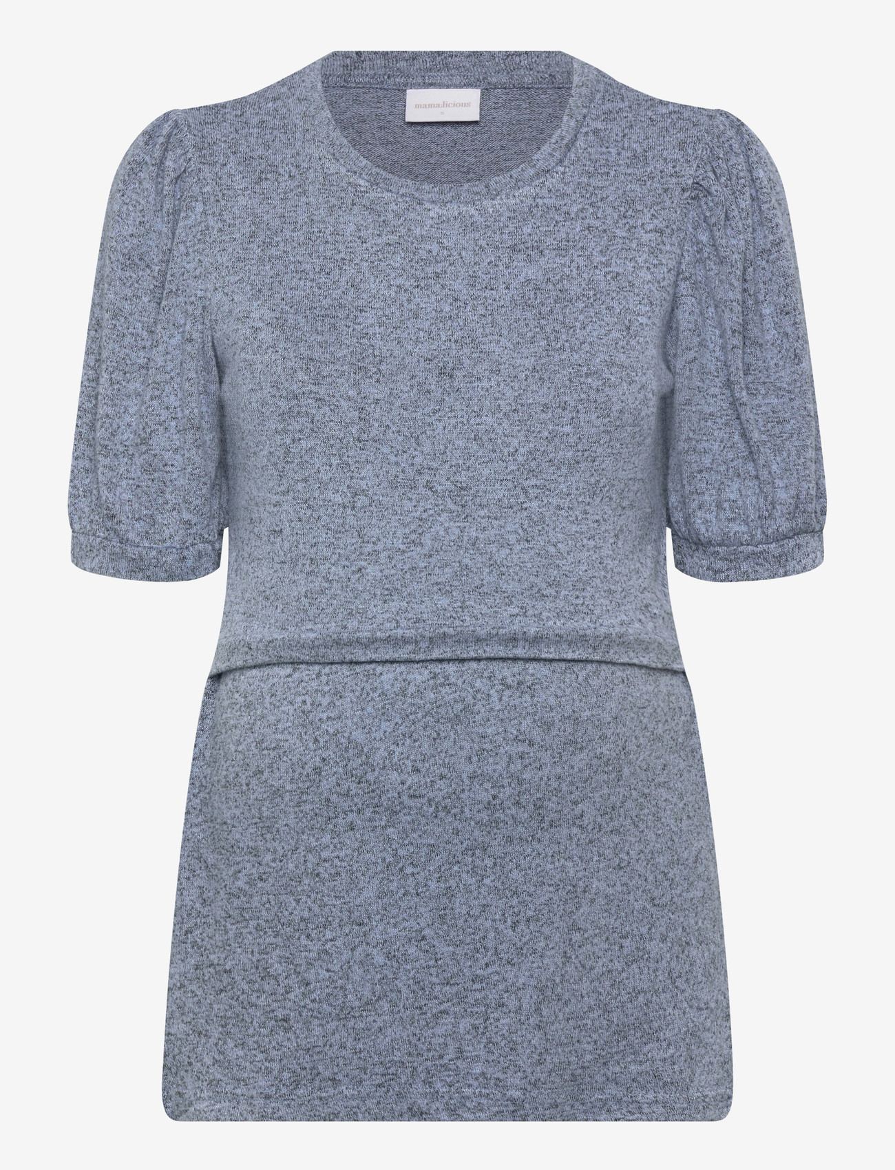 Mamalicious - MLKIRA JUNE 24 PUFF JRS TOP 2F - alussärgid - brunnera blue - 1