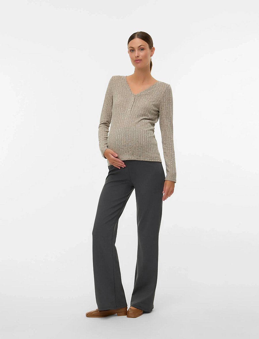 Mamalicious - MLPAMMIE LIA LS JRS TOP 2F - oberteile - kalamata - 3