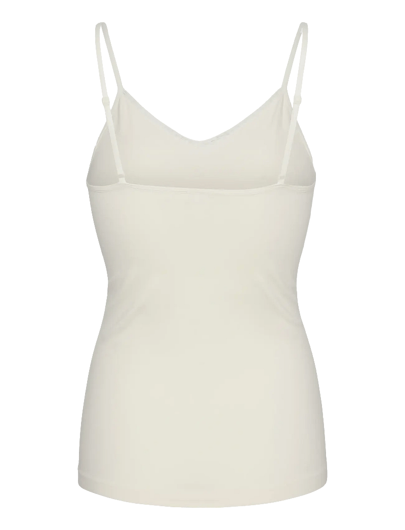 Mamalicious - MLALLIE SEAMLESS STRAP TOP - oberteile - snow white - 2