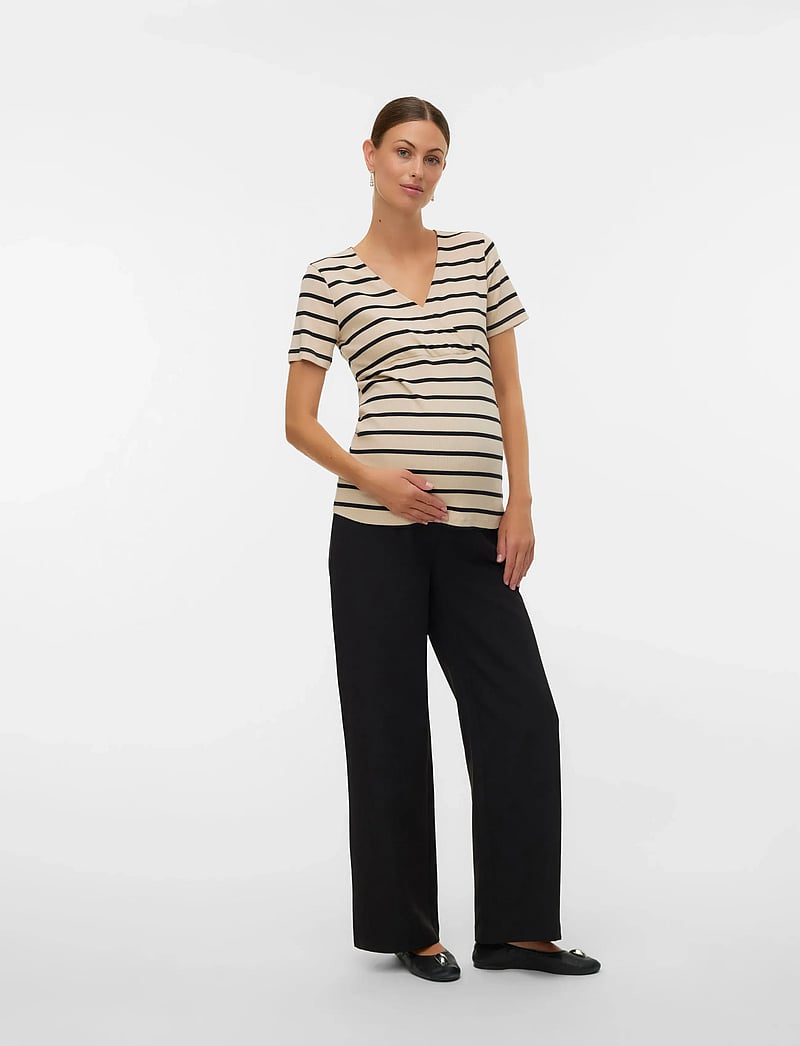 Mamalicious - MLLANE TESS SS JRS TOP 2F - french oak - 3
