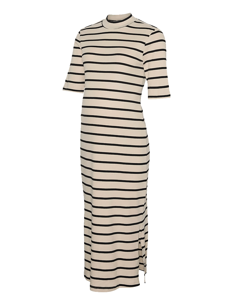 Mamalicious - MLLANE 24 JRS HN MIDI DRESS - fodralklänningar - french oak - 1