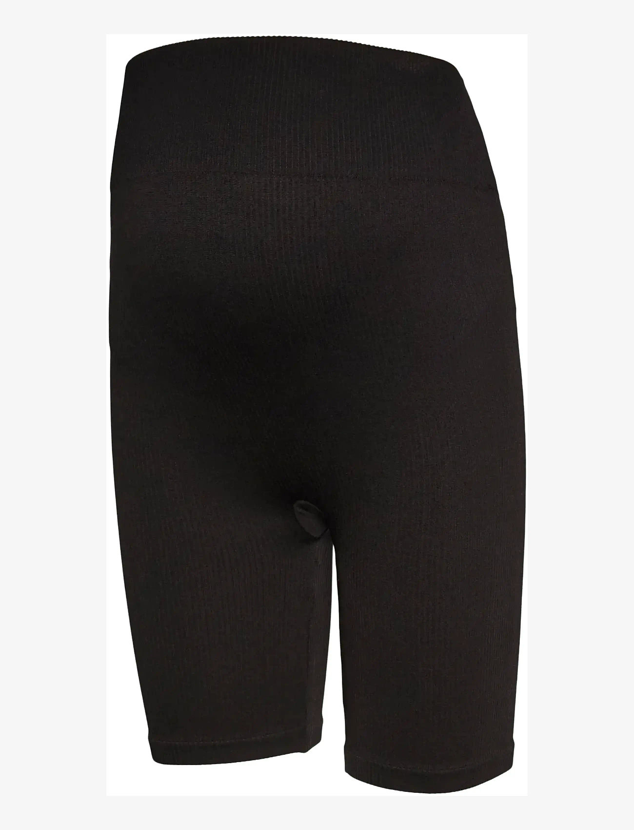 Mamalicious - MLJENNA SEAMLESS SET - Õlapaeltega pluusid - black - 1