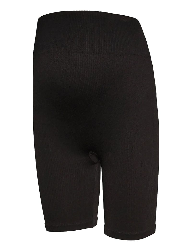 Mamalicious - MLJENNA SEAMLESS SET - Õlapaeltega pluusid - black - 1