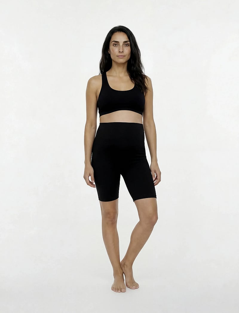 Mamalicious - MLJENNA SEAMLESS SET - tank tops - black - 4