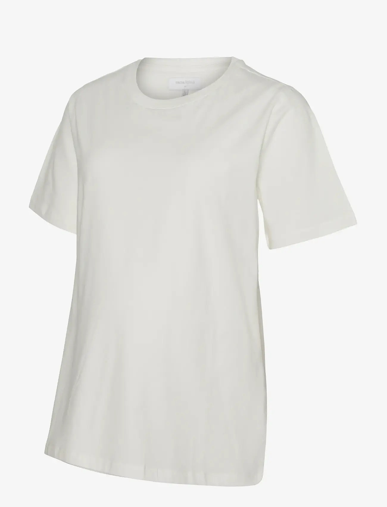 Mamalicious - MLHANNAH JUNE SS T-SHIRT 2F - overdele - snow white - 1