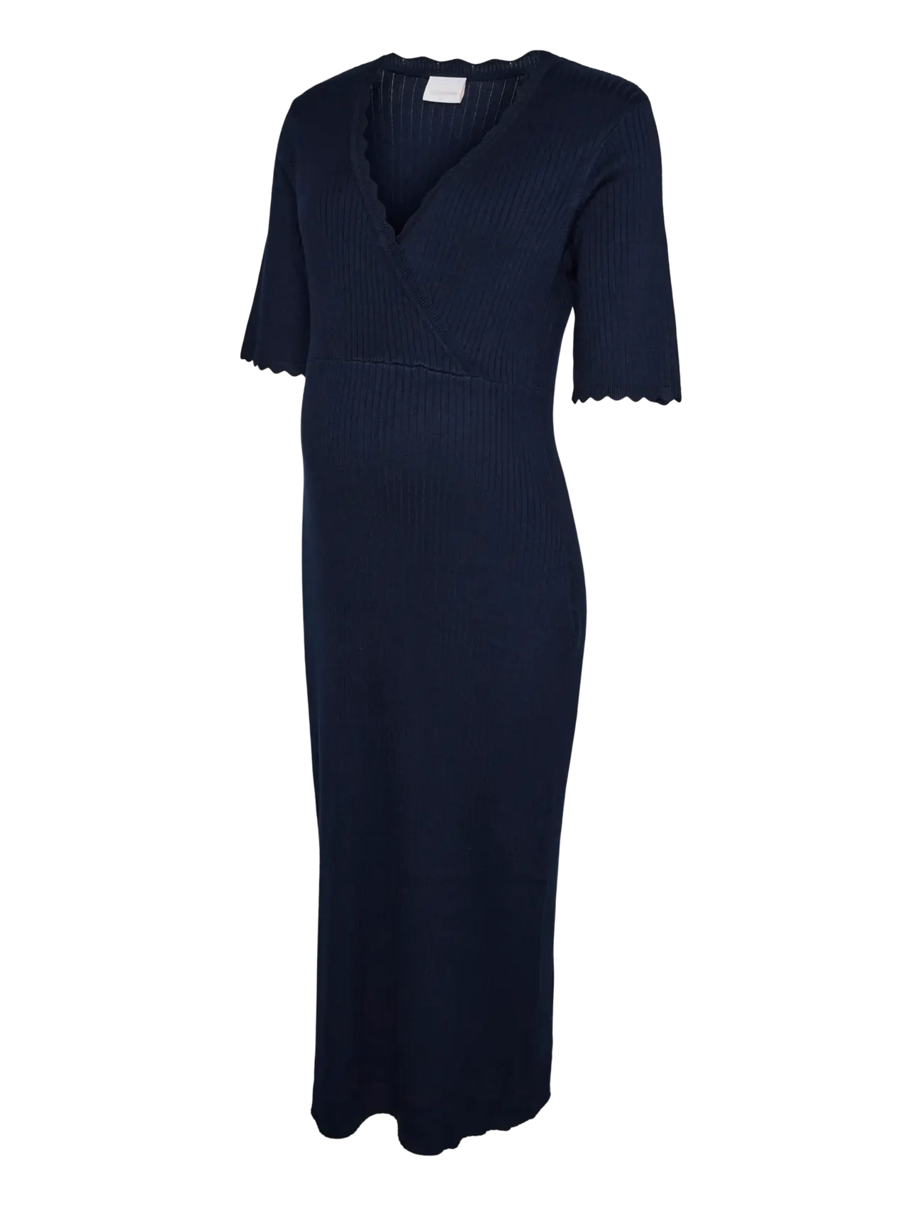 Mamalicious MLELISA TESS 2/4 KNIT ABK DRESS 2F - Kleider - PAGEANT BLUE / navy