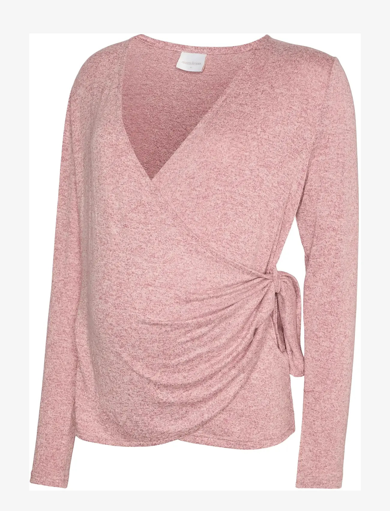 Mamalicious - MLKIRA TESS LS JRS TOP 2F - alussärgid - new maroon - 1