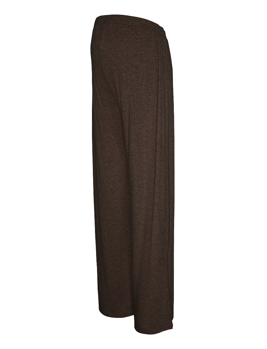Mamalicious - MLKIRA WIDE JRS PANTS HW - nederdelar - chocolate brown - 1