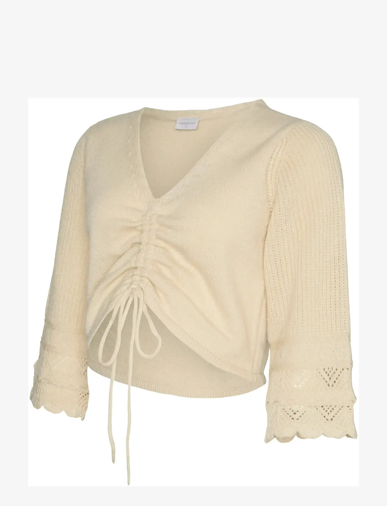 Mamalicious - MLCARMINE 3/4 KNIT TOP - Överdelar - birch - 1