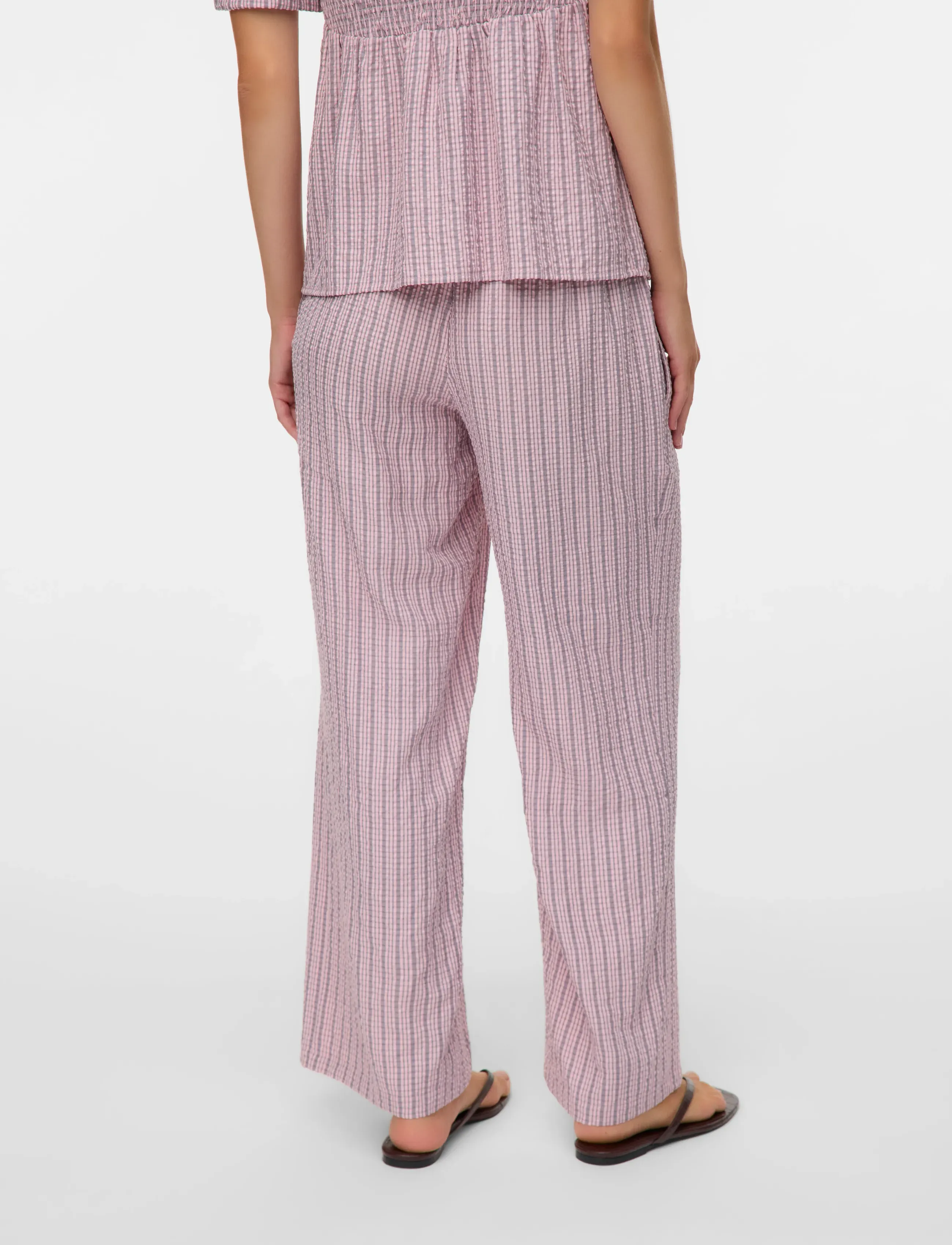 Mamalicious - MLIDA WO PANT - hosen mit weitem bein - cashmere rose - 2