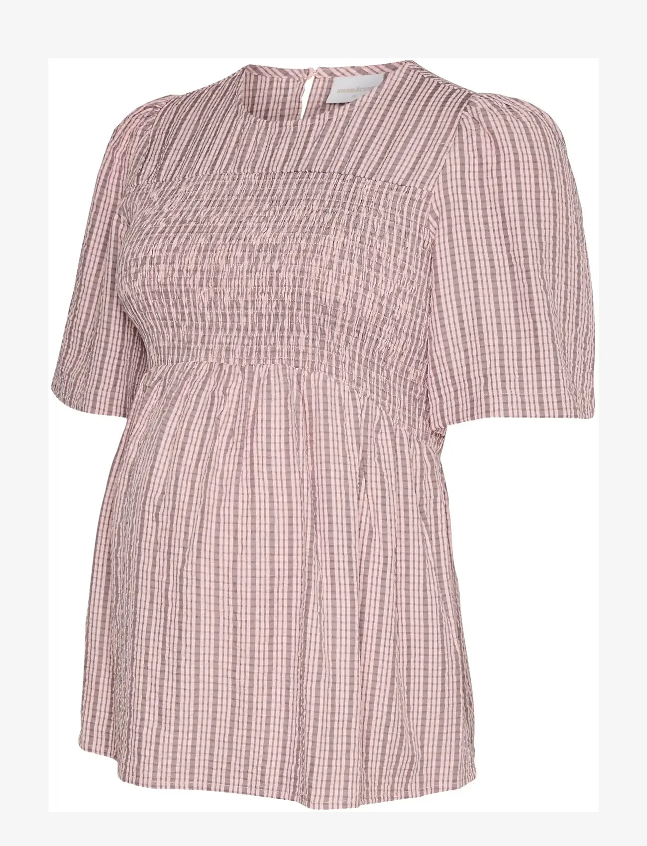 Mamalicious - MLIDA 2/4 SMOCK WO TOP - kortærmede bluser - cashmere rose - 1
