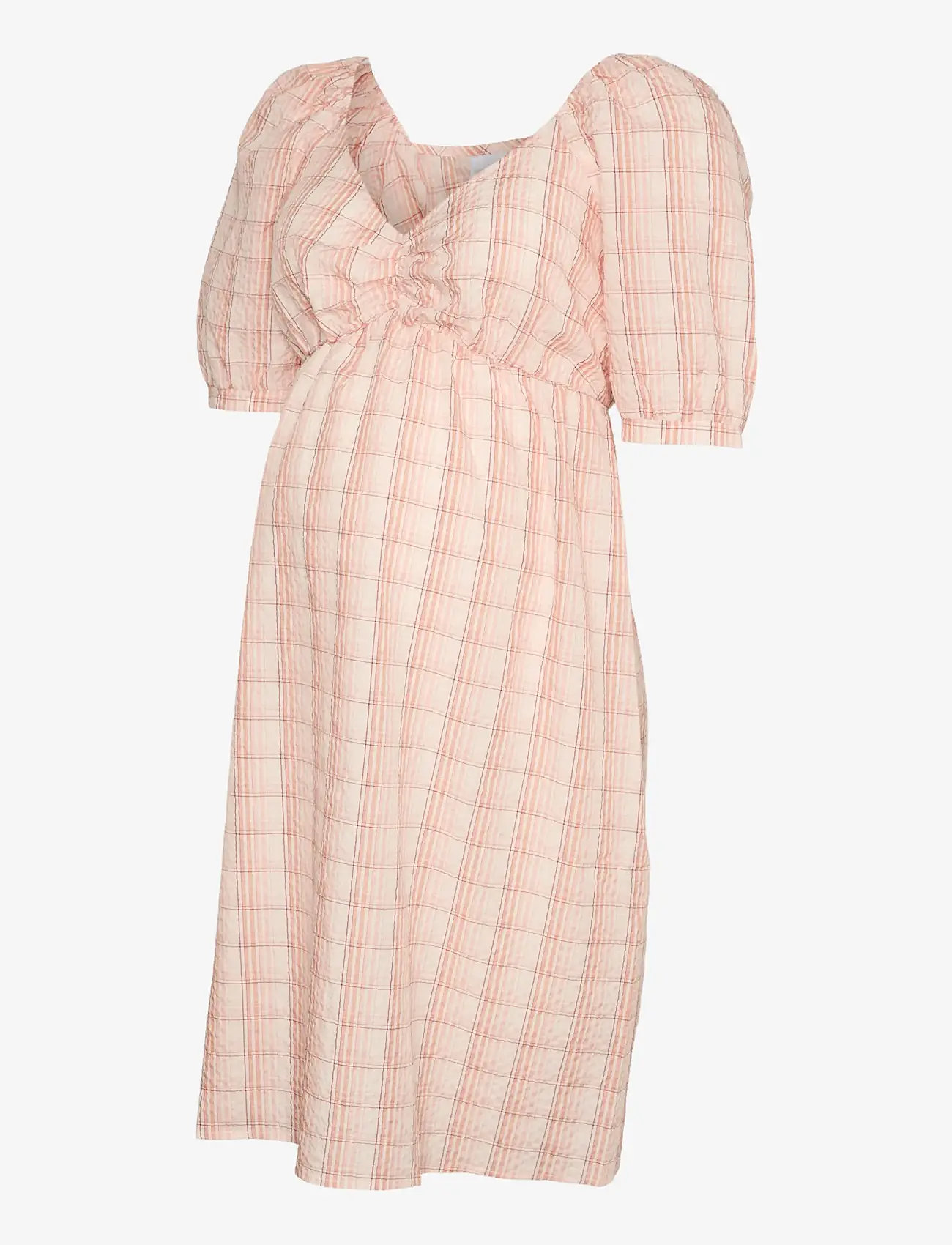 Mamalicious - MLJULIA 2/4 ABK WO DRESS - sommarklänningar - cashmere rose - 1