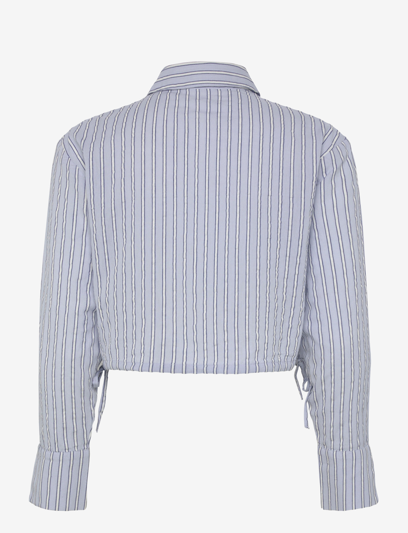 Mamalicious - MLASTA LIA L/S WO SHORT SHIRT 2F - oberteile - brunnera blue - 1