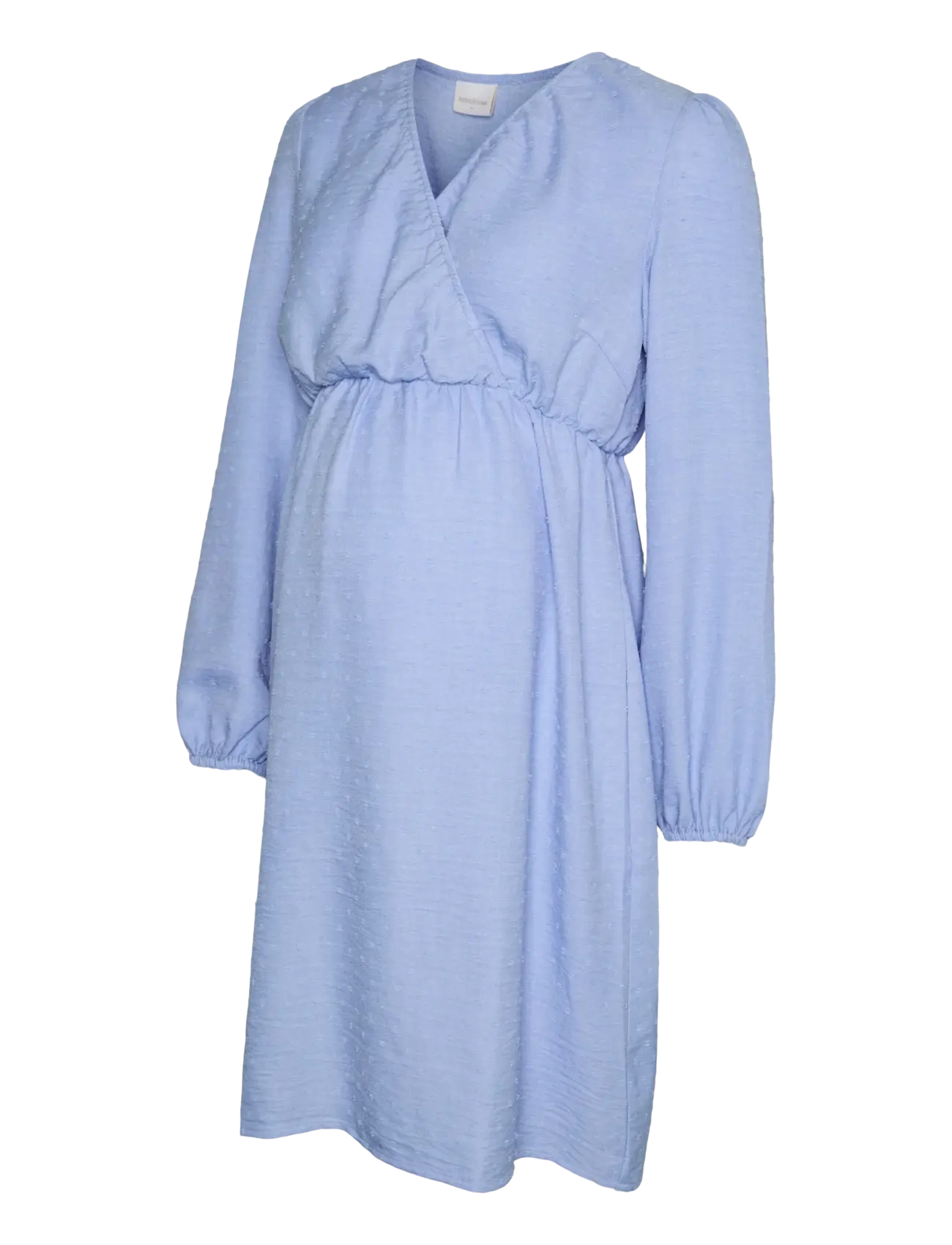Mamalicious MLLIFINA DOBBY TESS 2/4 WO ABK DRESS 2F - Kleidid - BRUNNERA BLUE / blue