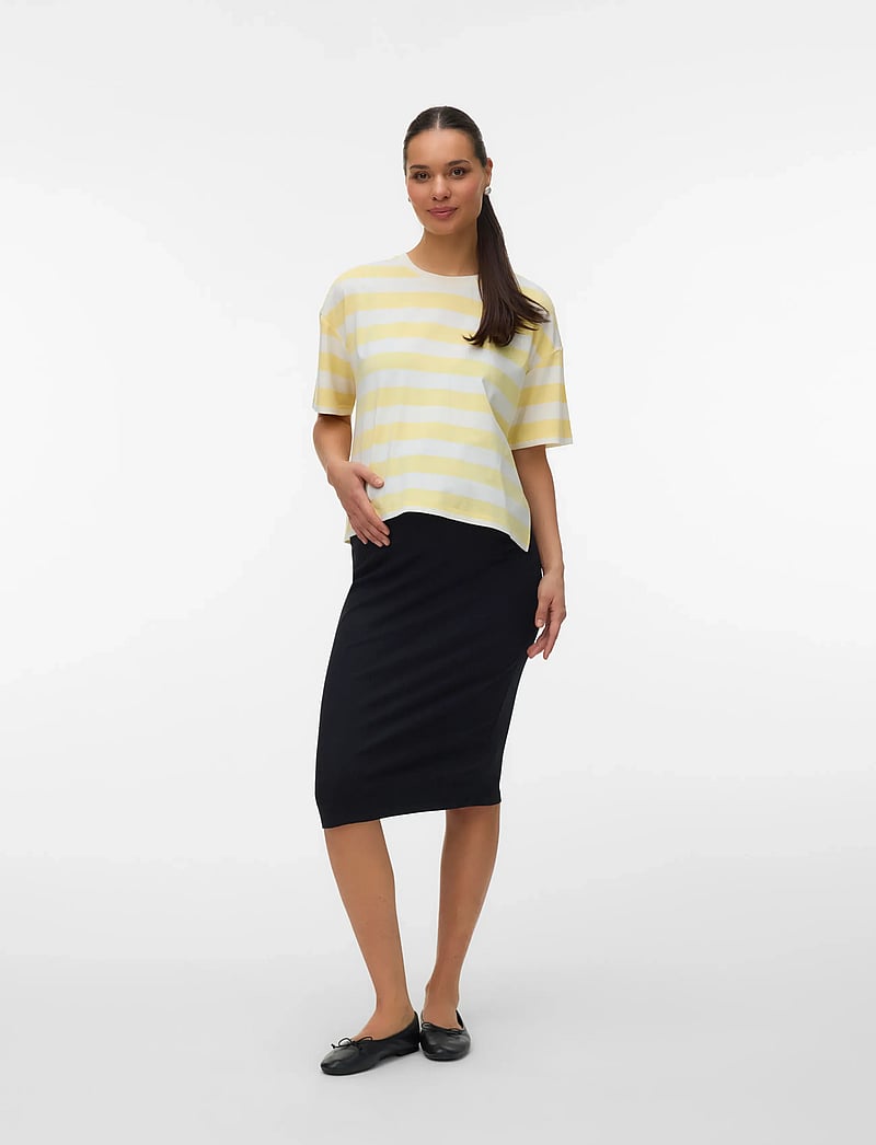 Mamalicious - MLMAY YD VITA 24 JRS SHORT TOP 2F - oberteile - snow white - 3