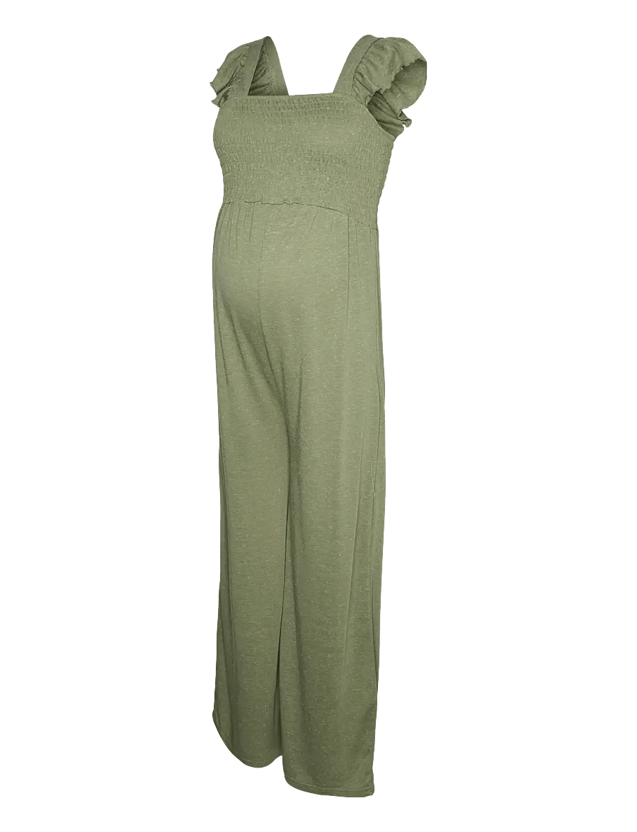 Mamalicious - MLNELLI CAP JRS JUMPSUIT - rasedate riided - sea spray - 1