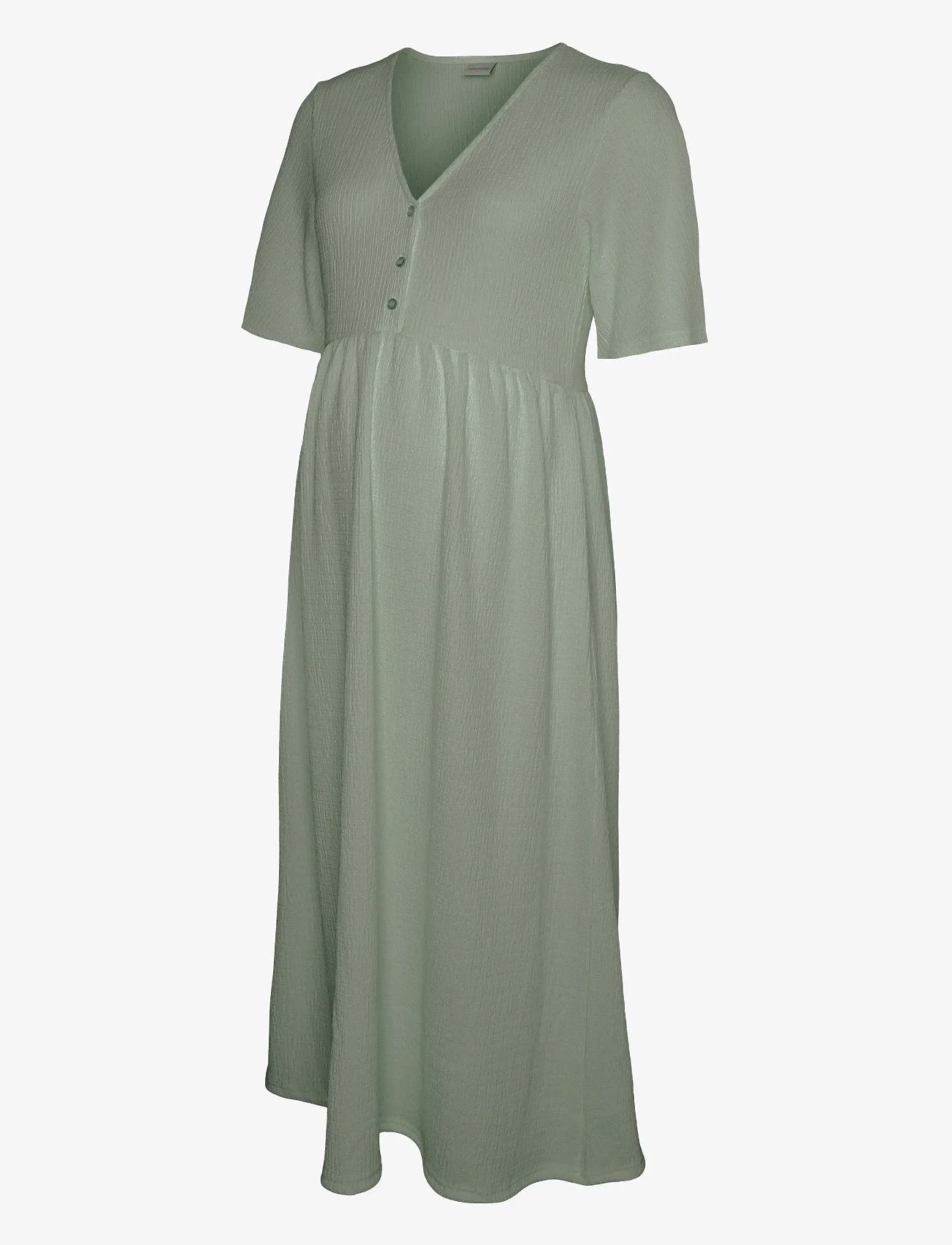 Mamalicious - MLJANA LIA 24 JRS MIDI DRESS 2F - suvekleidid - sea spray - 0