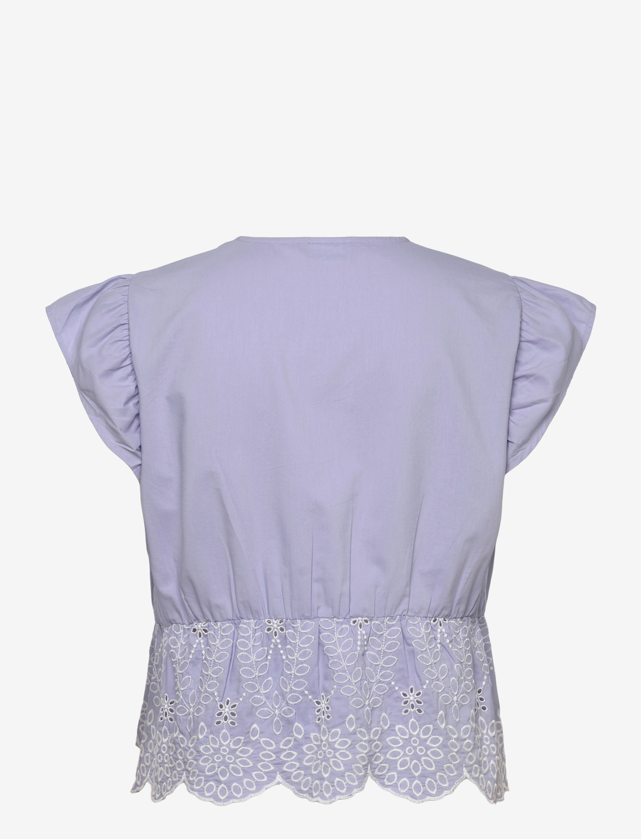 Mamalicious - MLSIENNA SHORT CAP WO TOP - short-sleeved blouses - brunnera blue - 1
