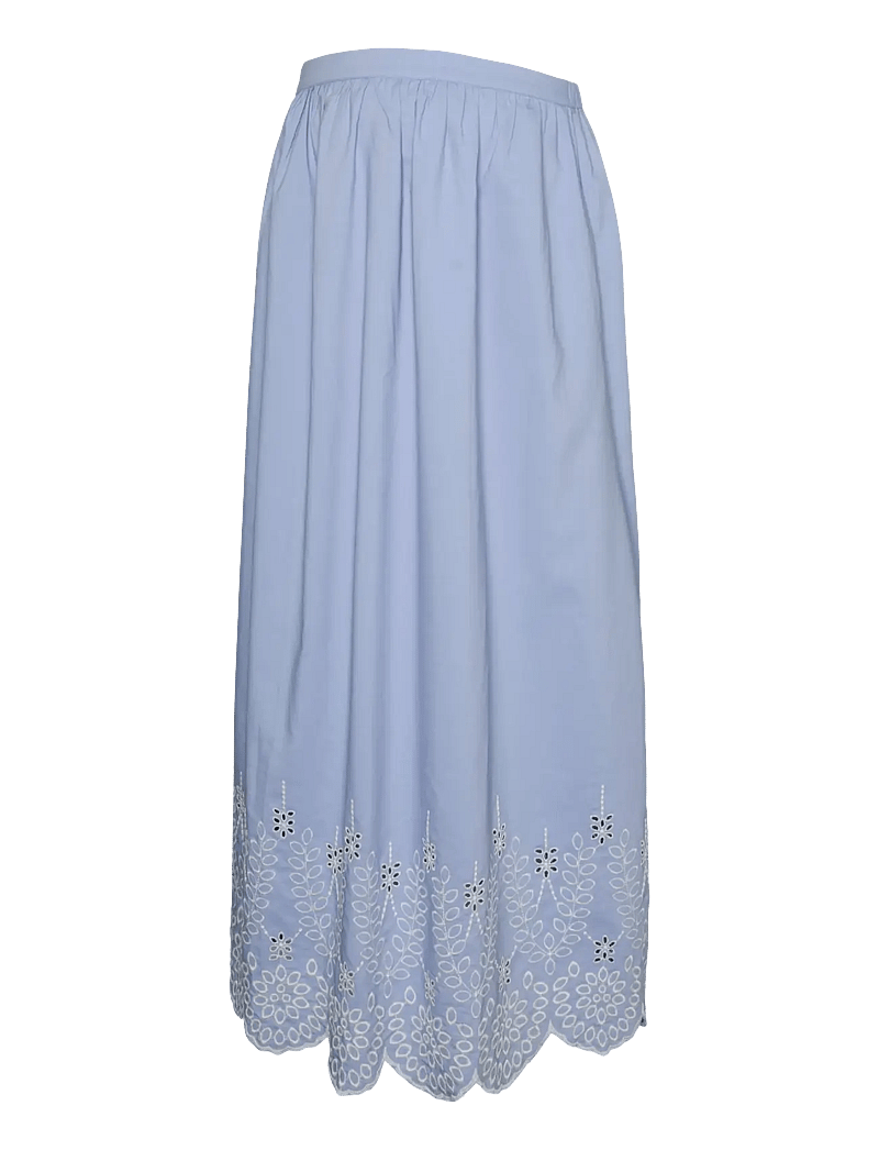 Mamalicious - MLSIENNA WO MAXI SKIRT - püksid - brunnera blue - 0