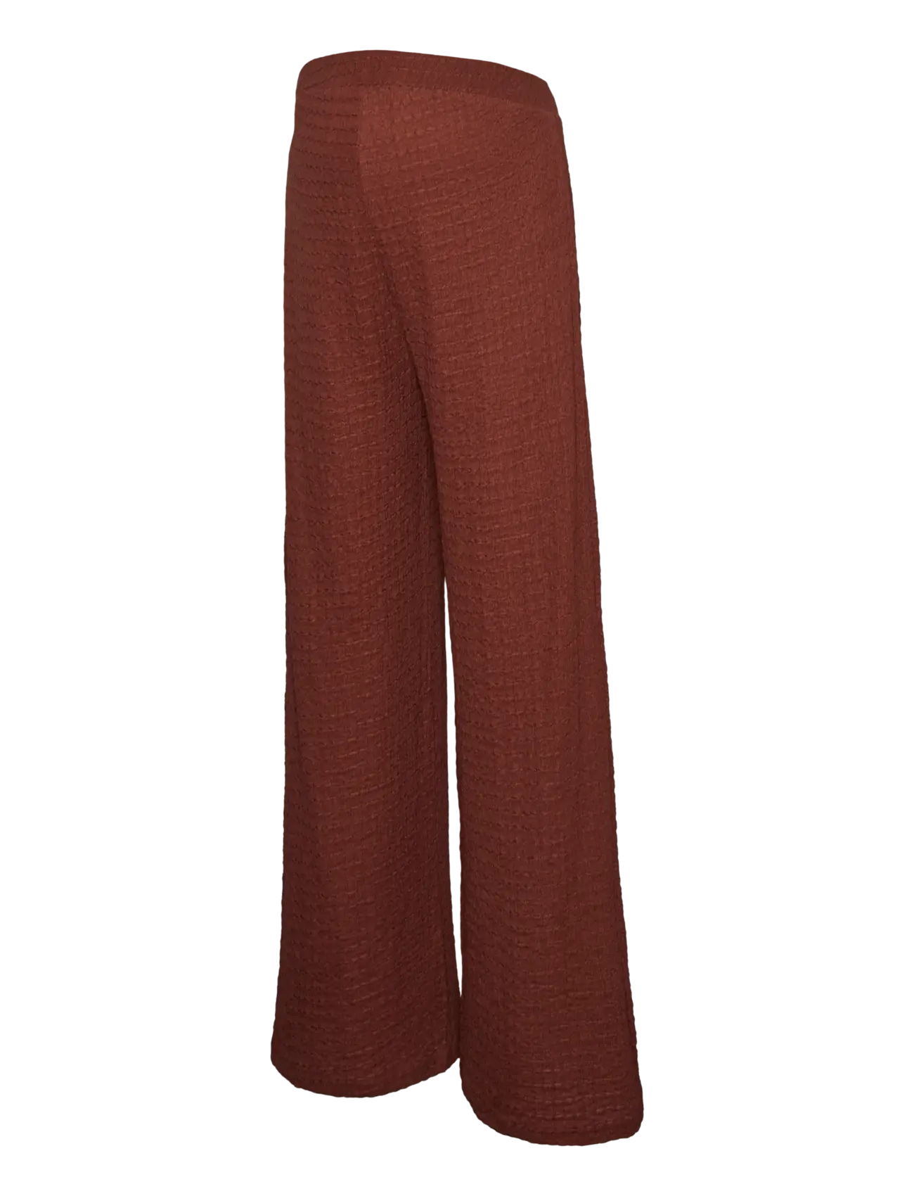 MAMALICIOUS Mladine Wide Jrs Hosen Hw Burgundy - L - Damen