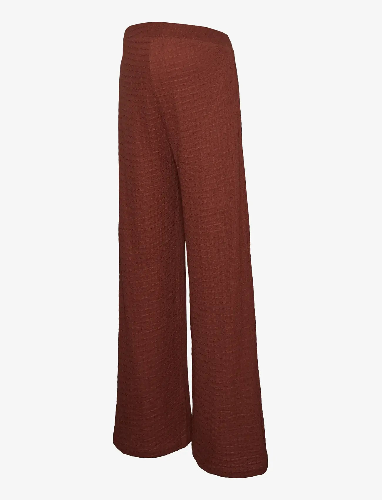 Mamalicious - MLADINE WIDE JRS PANTS HW - underdele - mahogany - 1
