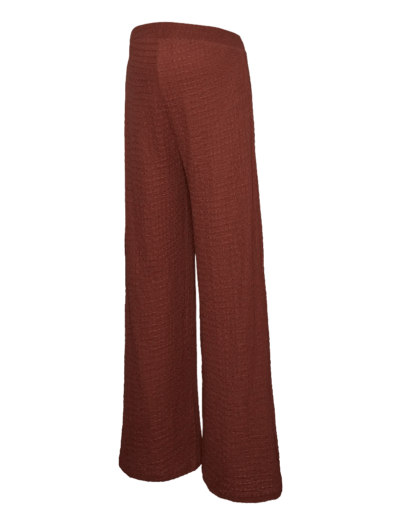 Mamalicious - MLADINE WIDE JRS PANTS HW - underdele - mahogany - 1
