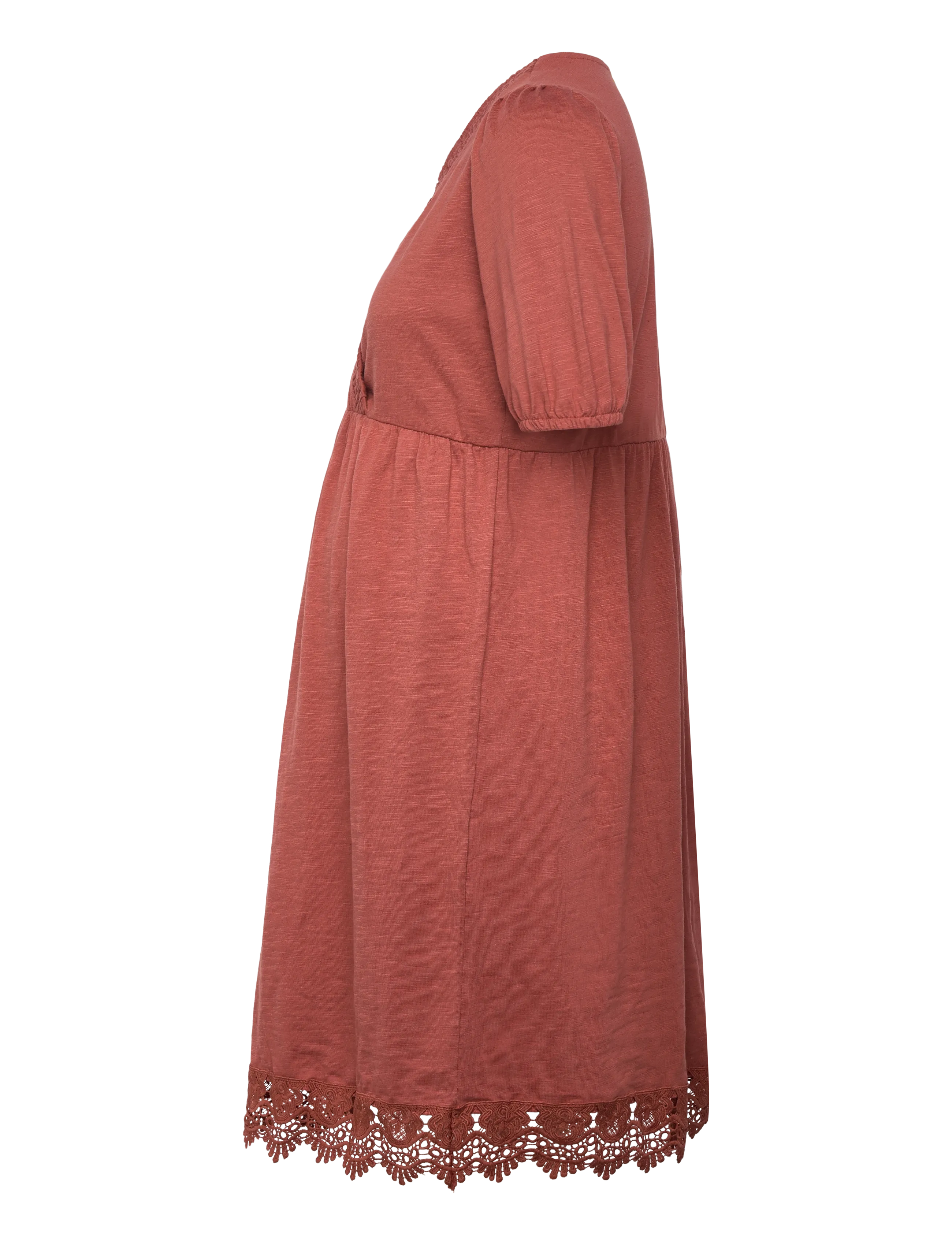 Mamalicious - MLALISA TESS ABK 24 JRS DRESS 2F - sommerkjoler - mahogany - 1