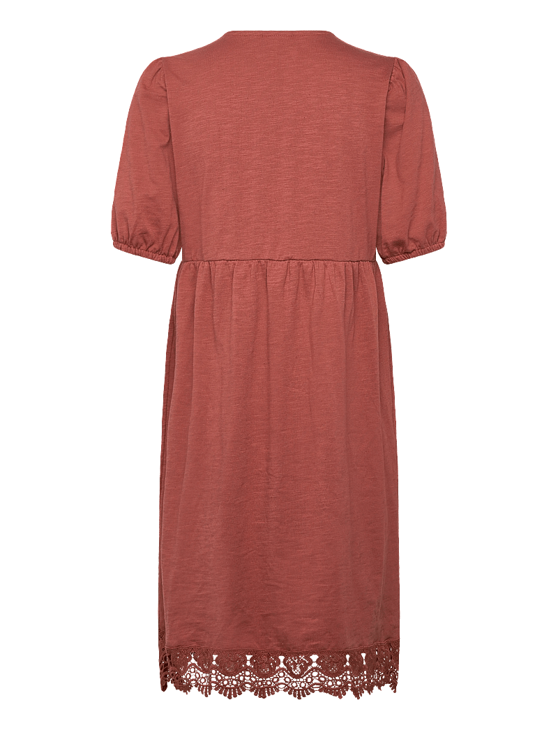 Mamalicious - MLALISA TESS ABK 24 JRS DRESS 2F - sommerkleider - mahogany - 2