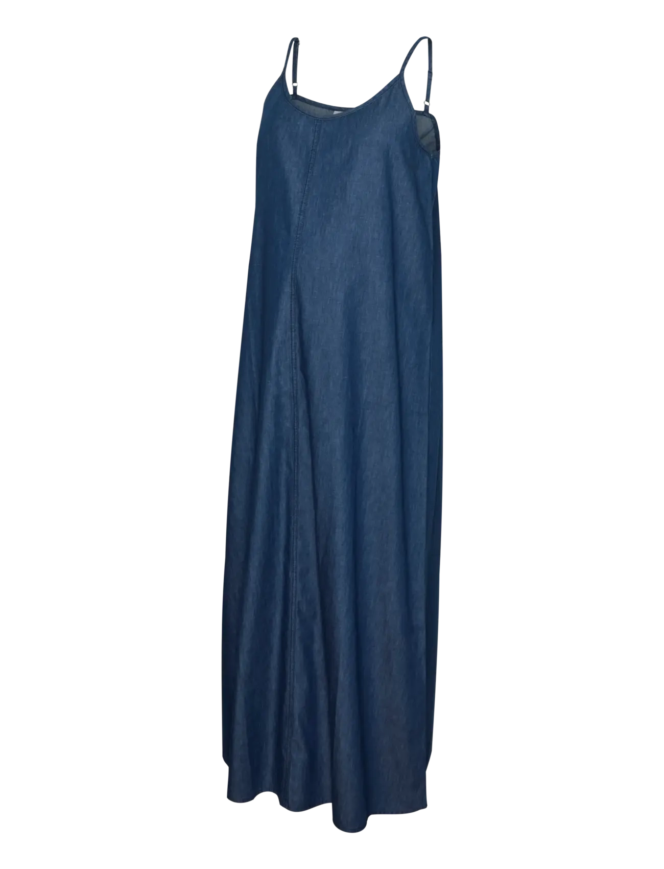 Mamalicious MLVANDA S/L MIDAXI WO DRESS - Uus - MEDIUM BLUE DENIM / blue