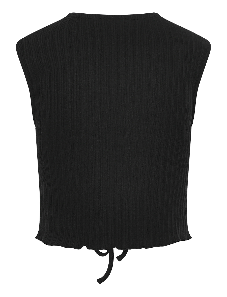 Mamalicious - MLHATHA SL CROP JRS TOP - oberteile - black - 1