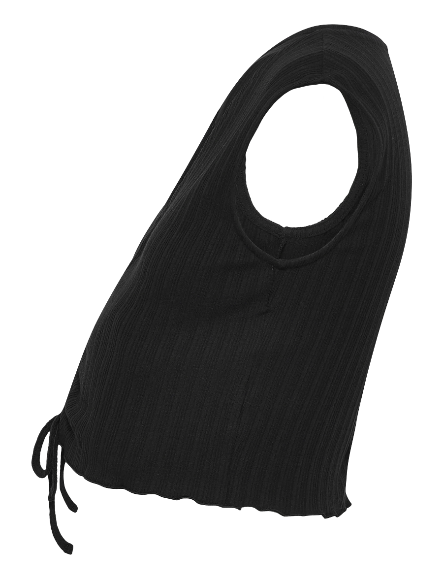 Mamalicious - MLHATHA SL CROP JRS TOP - oberteile - black - 2