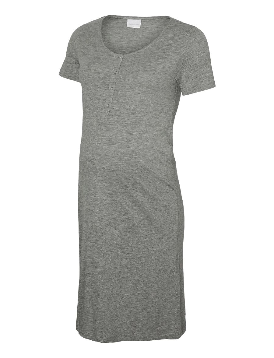 Mamalicious - MLMIRA JRS NIGHTGOWN 2F 2-P NOOS - unterwäsche - chalk pink - 2