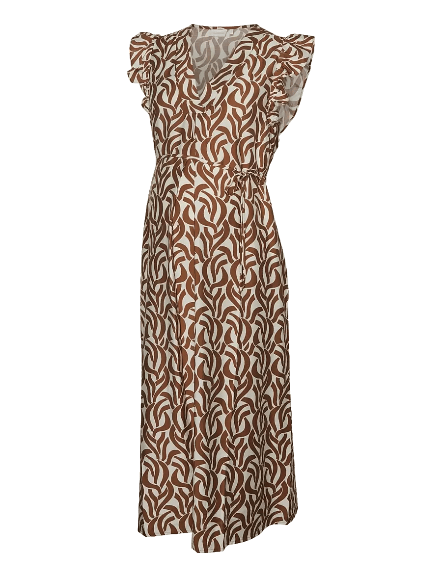 Mamalicious - MLGLORIA CAP WO MIDI DRESS - midiklänningar - snow white - 0