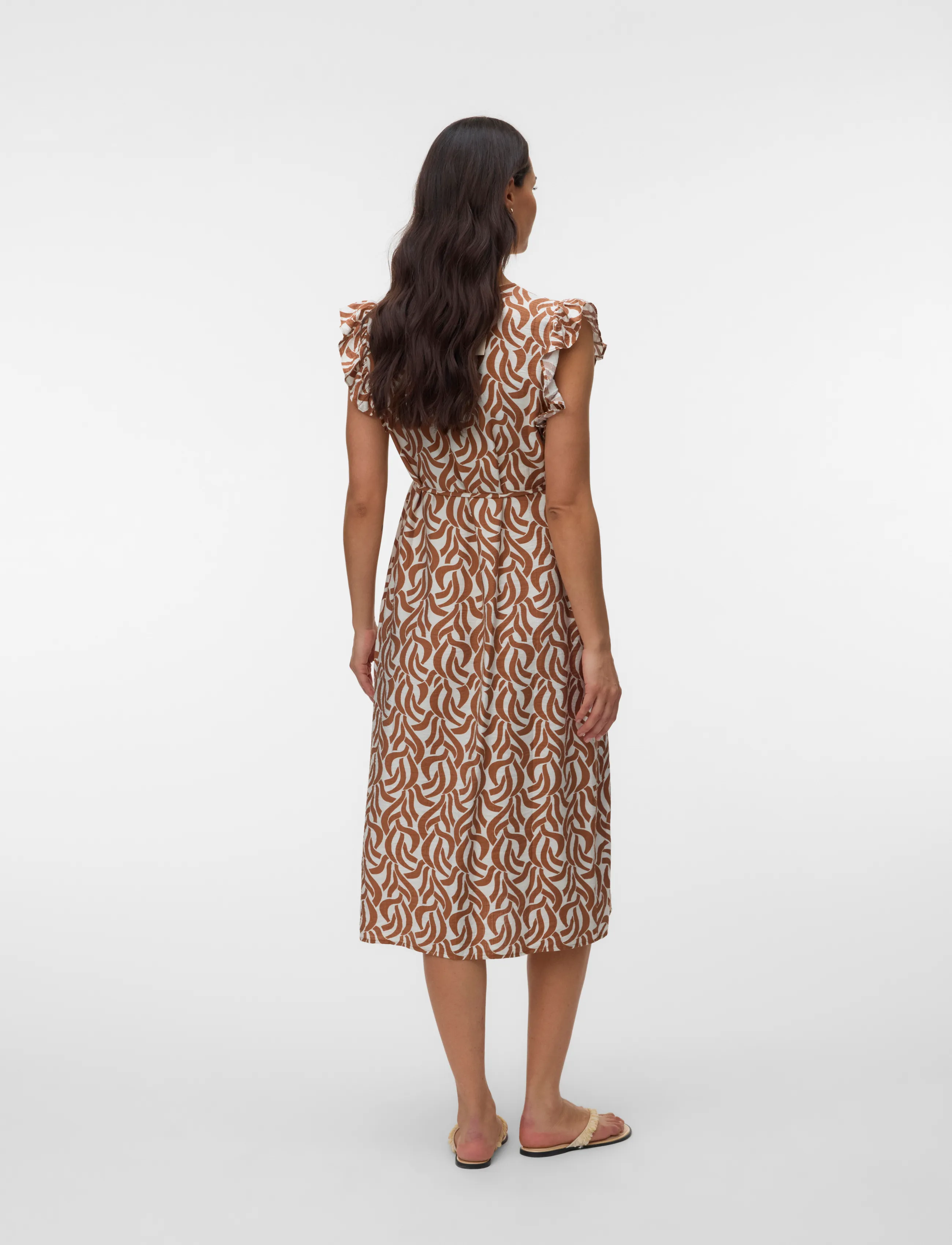 Mamalicious - MLGLORIA CAP WO MIDI DRESS - suvised sooduspakkumised - snow white - 2