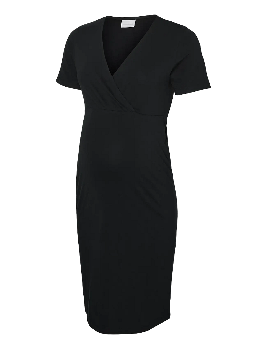 Mamalicious - MLKERRIE TESS SS JRS ABK DRESS 2F 2-P - bodycon kleitas - lily pad - 1